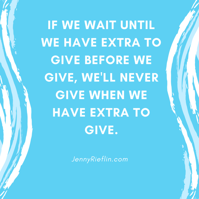 Live to give