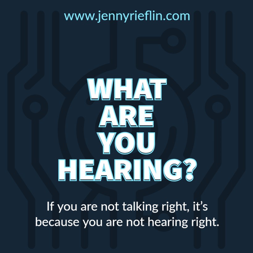 what are you hearing