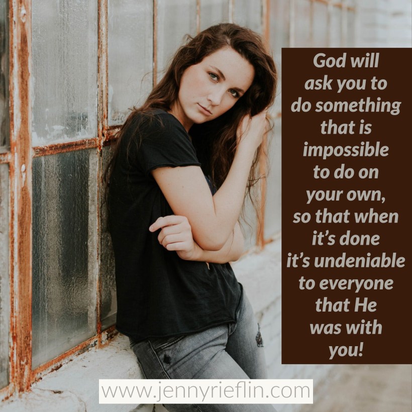 Do the impossible with God