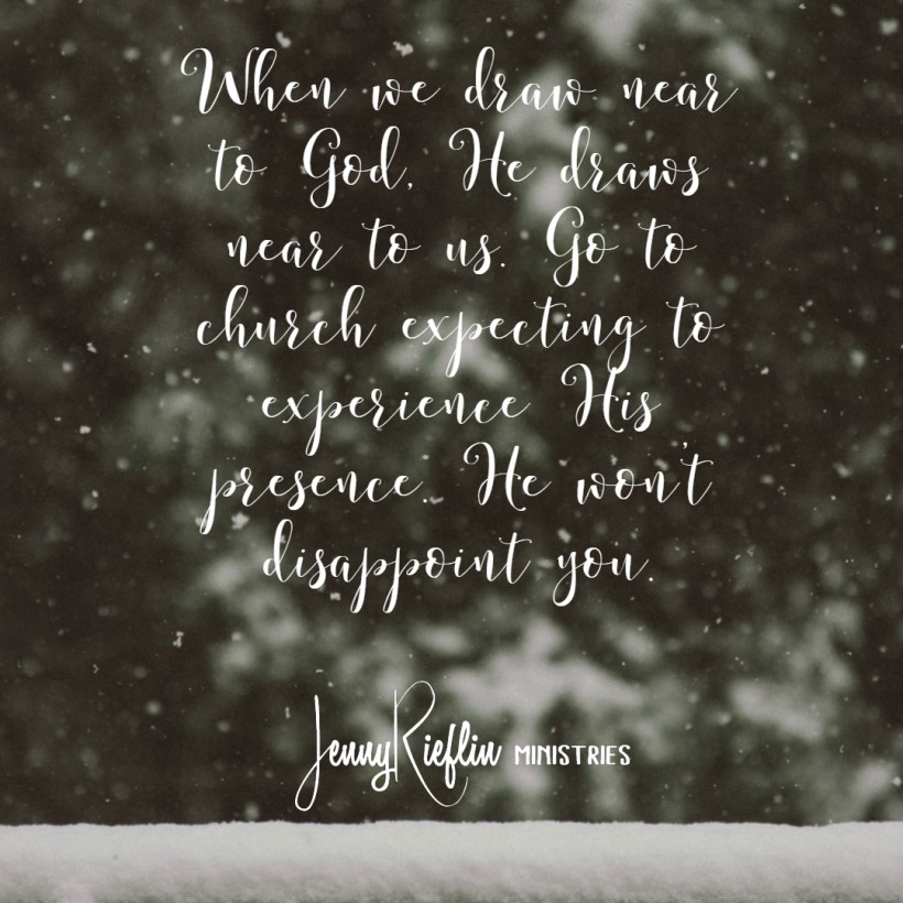 Go to Church Expecting