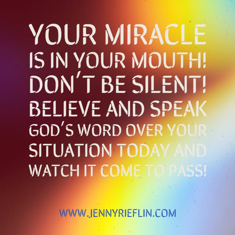 your miracle is in your mouth